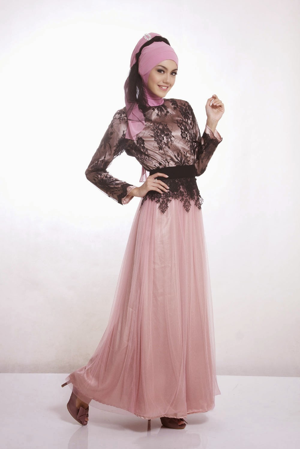 10 Contoh Model Baju Muslim Kebaya Modern Terbaik Vivih Nurjanah